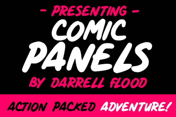 Comic Panels Font Download