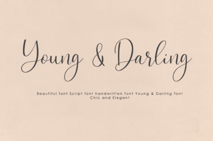Young  Darling Font Download