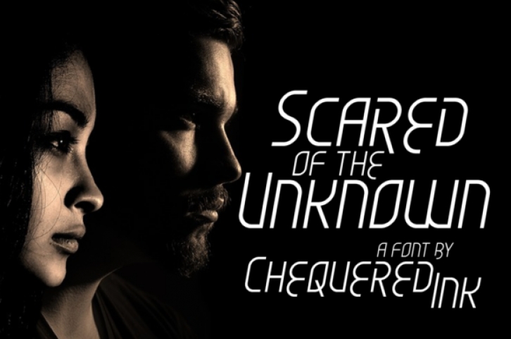 Scared of the Unknown Font Download
