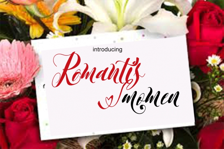 Romantis Momen Font Download