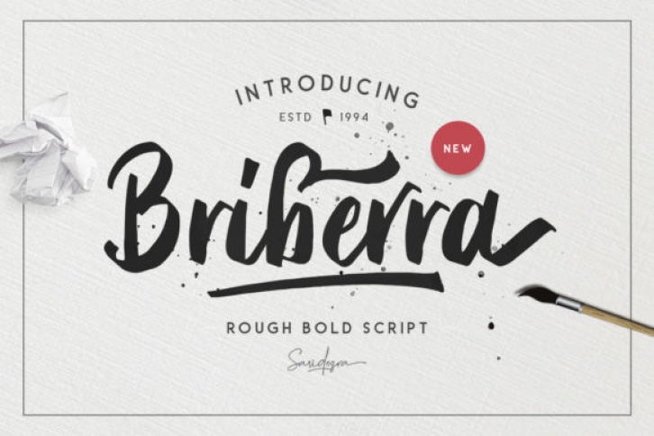 Briberra Script Font Download