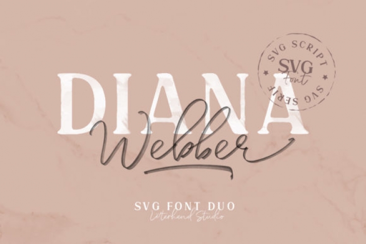 Diana Webber Family Font Download