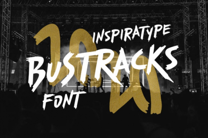 Bustracks Font Download