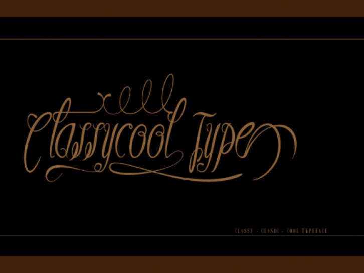 Classycool Font Download