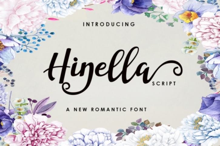 Hinella Script Font Download
