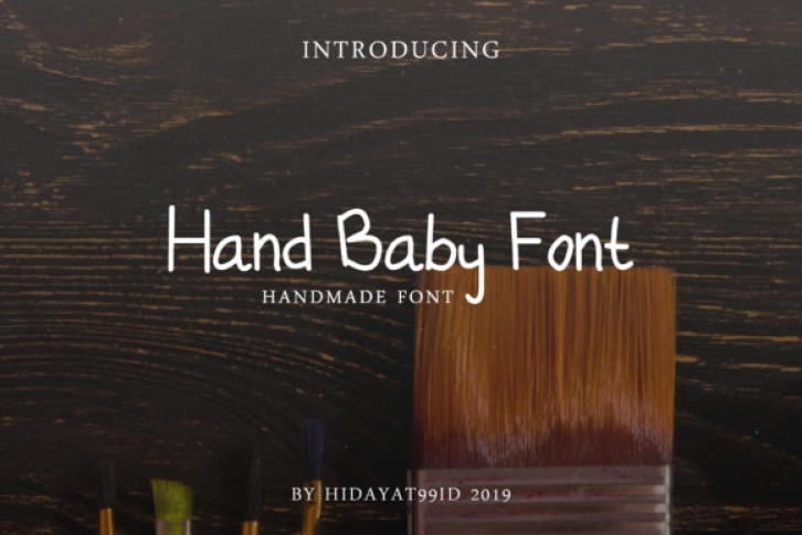 Handbabyfont Font Download