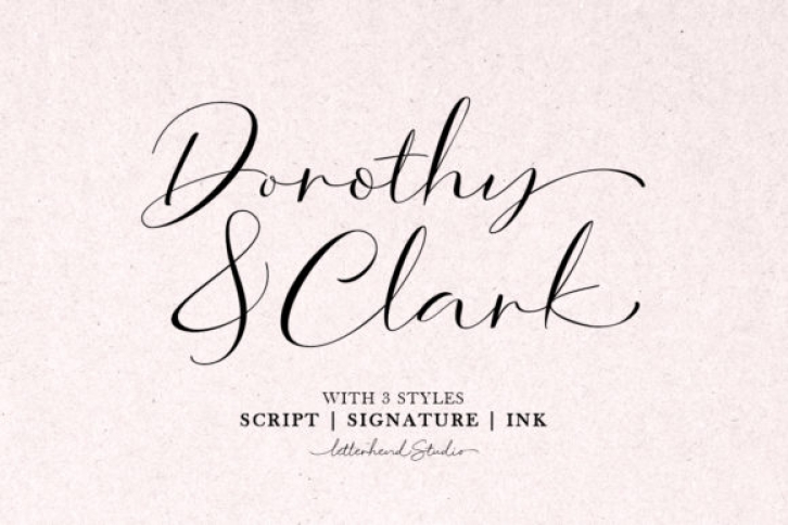 Dorothy Clark Script Font Download