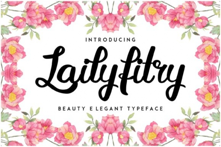 Lailyfitry Font Download