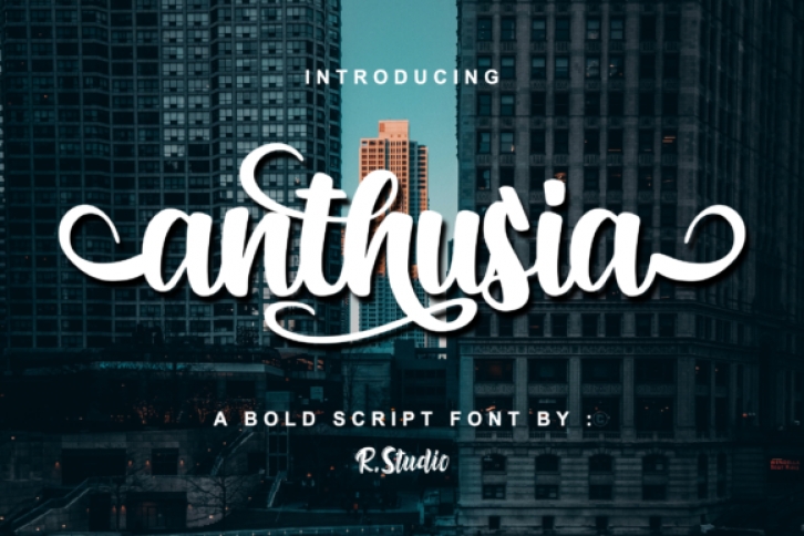 Anthusia Font Download