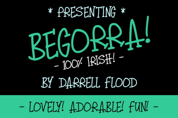 Begorra Font Download