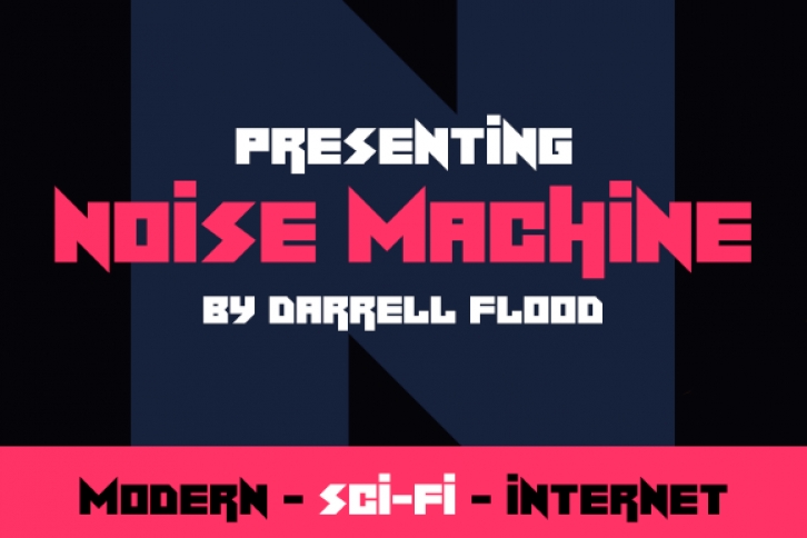 Noise Machine Font Download