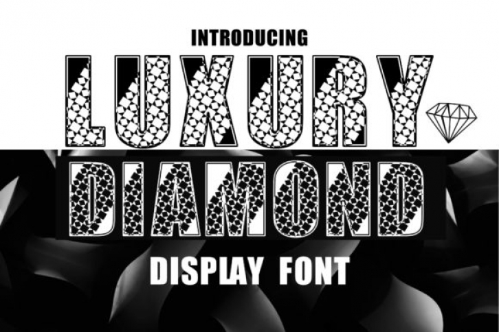 Luxury Diamond Font Download