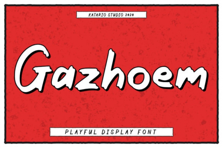 Gazhoem Font Download