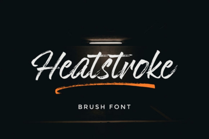 Heatstroke Font Download