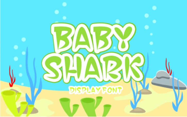 Baby Shark Font Download