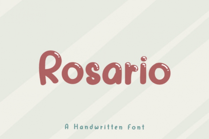 Rosario Font Download