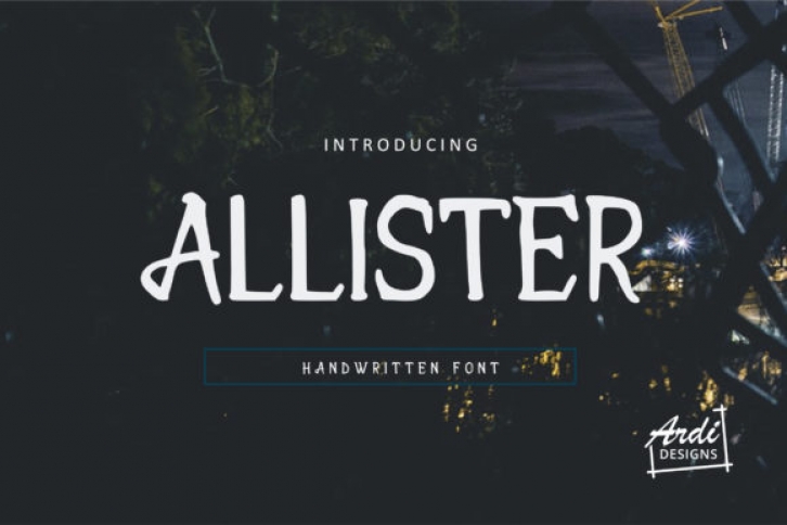 Allister Font Download