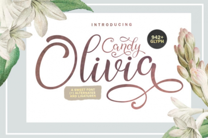 Candy Olivia Font Download