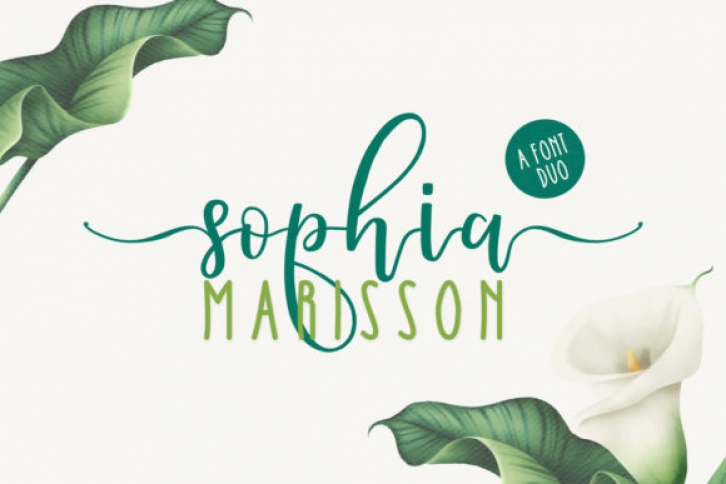 Sophia Marisson Font Download