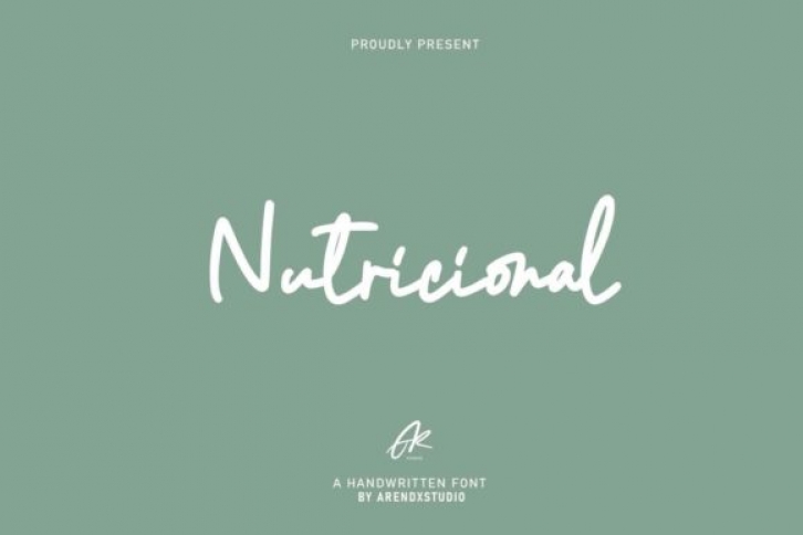 Nutricional Font Download