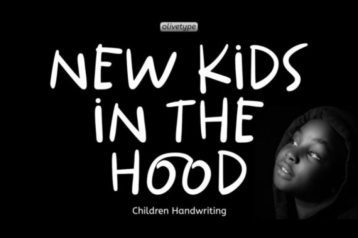 New Kids in the Hood Font Download