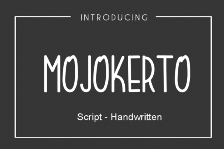 Mojokerto Font Download