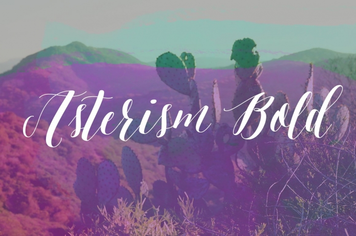 Asterism Clean Bold Font Download