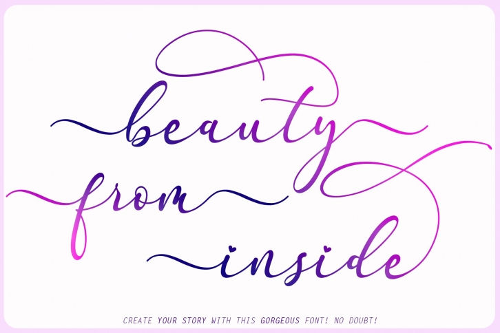 Faradilla / Beautiful Script Font Download