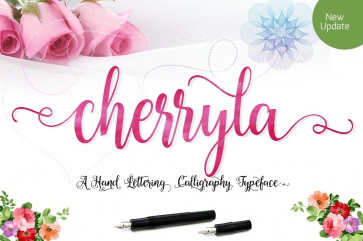 Cherryla Script Font Download
