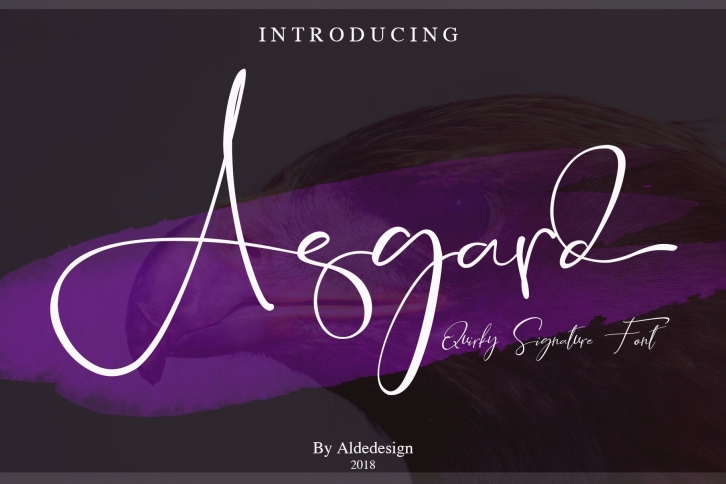 Asgard Signature Font Download