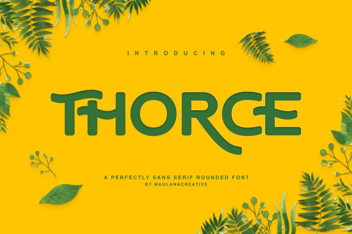 Thorce Rounded Sans Font Download