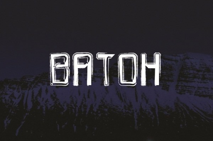 Batoh font Font Download