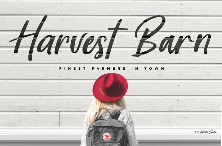 Harvest Barn Font Download