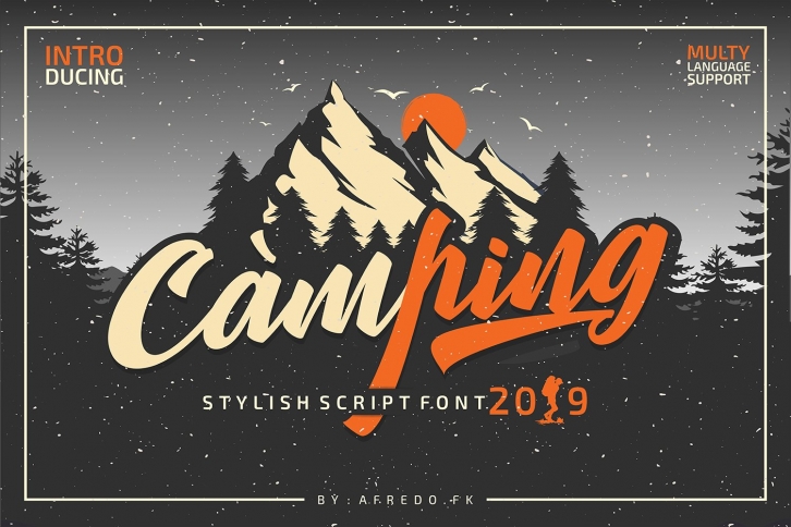Camping Script Font Download