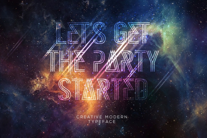 Great party52 typeface Font Download