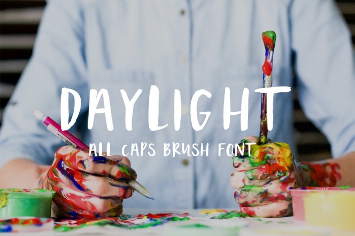 Daylight brush font Font Download