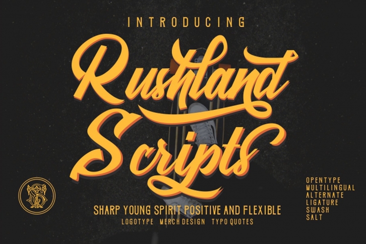 Rushland Script Spirit and Bold Font Download