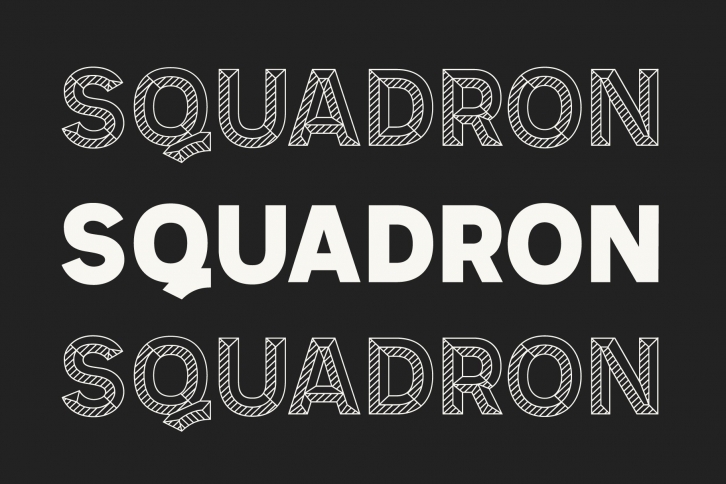 Squadron Font Download