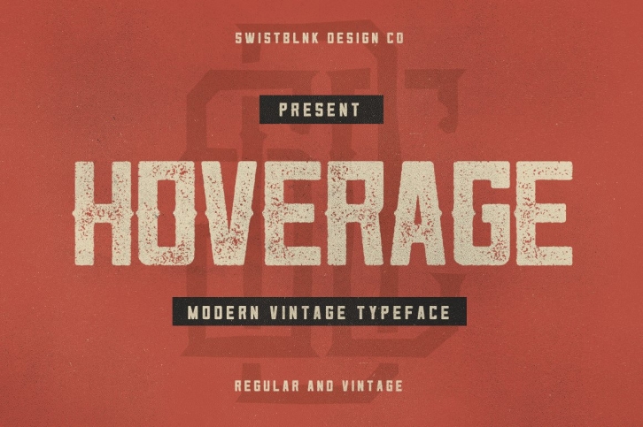 Hoverage Typeface Font Download