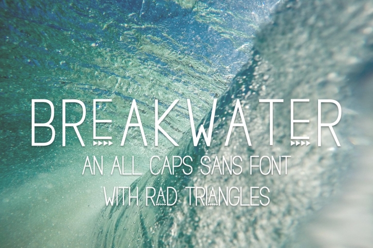 Breakwater Triangle Sans Font Download