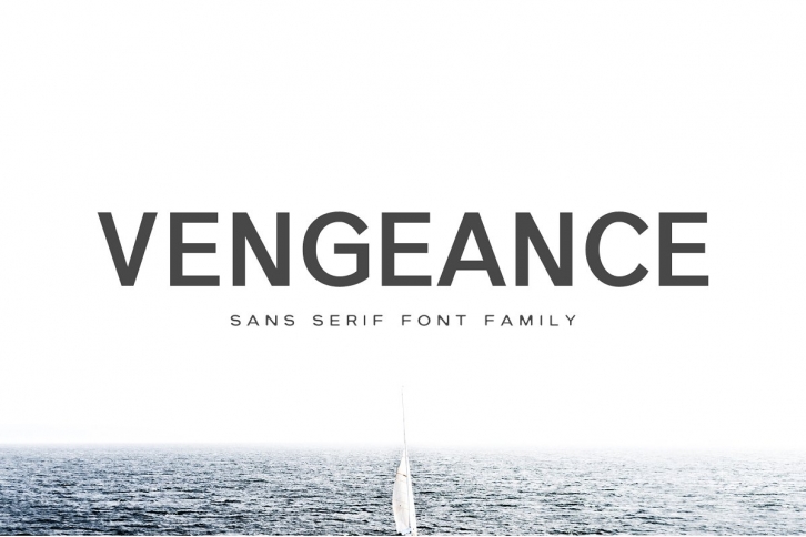 Vengeance Sans Serif Family Font Download