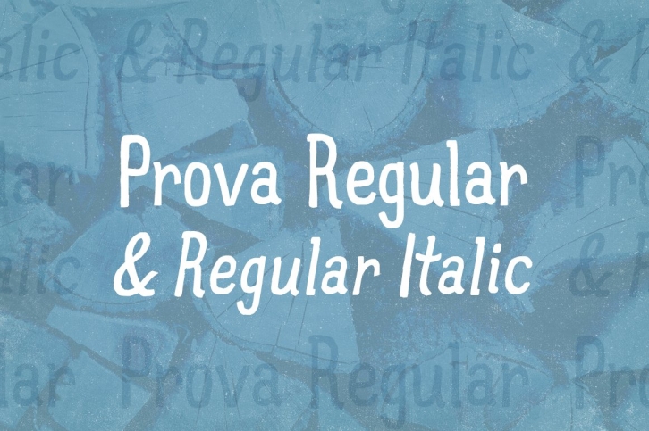 Prova Regular  Regular Italic Font Download
