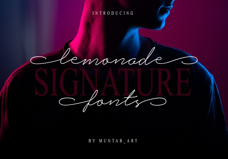 Lemonade Signature Font Download