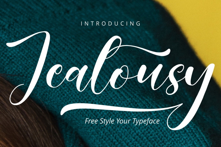 Jealousy Handwritten Typeface Font Download