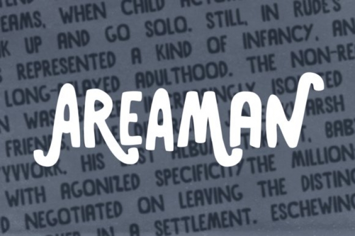 Areaman Font Download