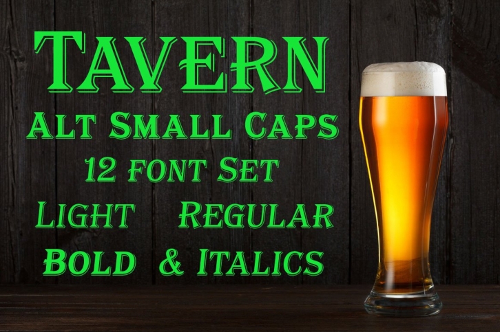 Tavern Alt Small Caps Font Download