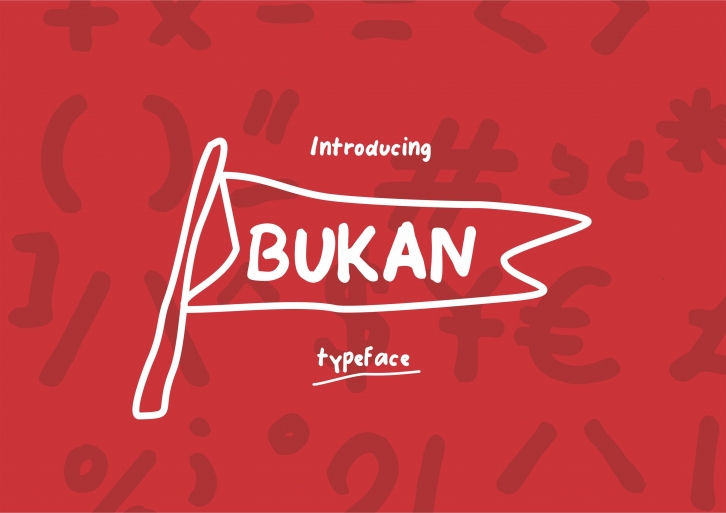 BUKAN TYPEFACE Font Download
