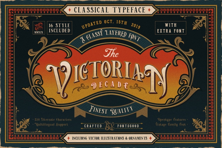 Victorian Decade Font Download