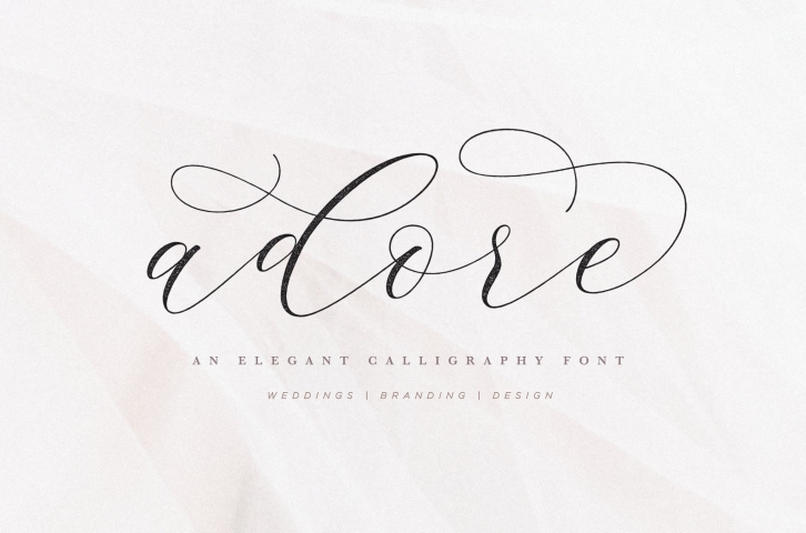 Adore Calligraphy Font Download