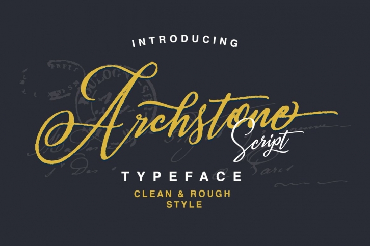 Archstone Script Font Download